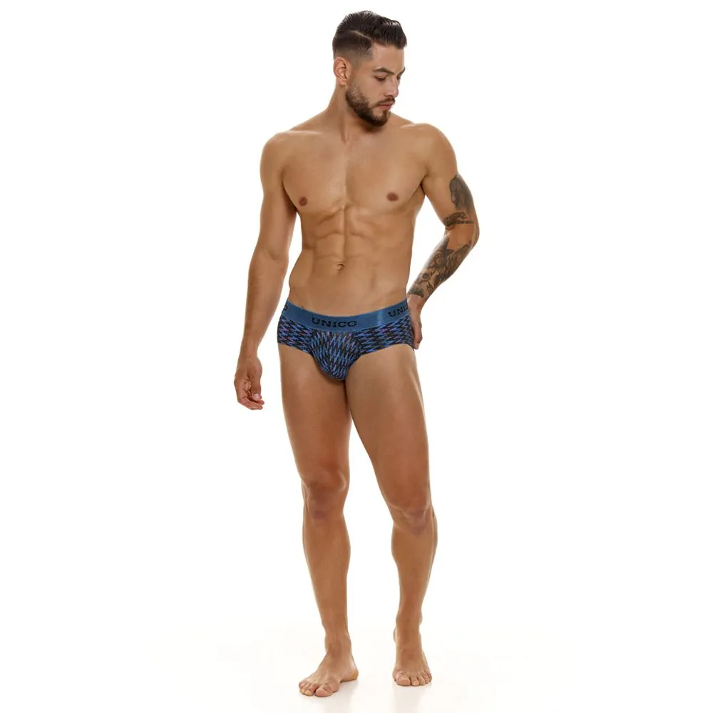 Unico 23080101121 Filamento Briefs Color 46-Blue