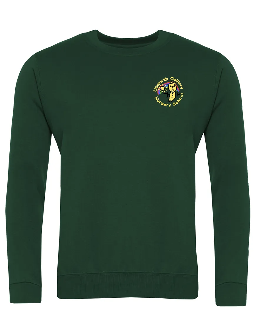 Usworth Colliery Nursery School Bottle Green Sweatshirt