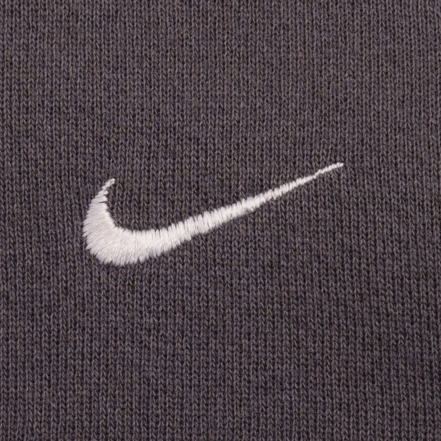 VINTAGE NIKE CLASSIC SWOOSH DARK GRAY SWEATSHIRT 2000S SIZE MEDIUM