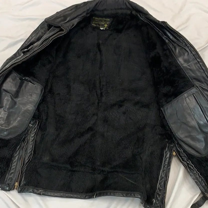 Vintage Passaic leather jacket