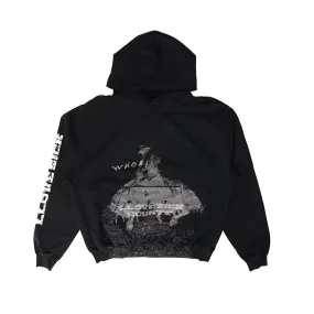 Whoa Hoodie (Washed Black)