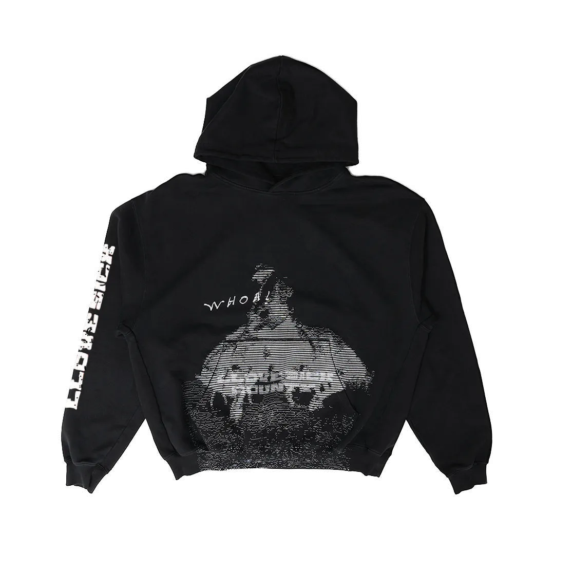 Whoa Hoodie (Washed Black)