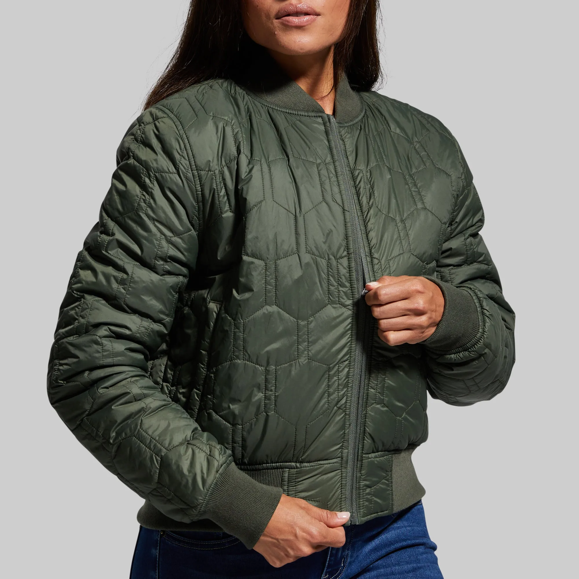 Women's Bomber Jacket (Elm)