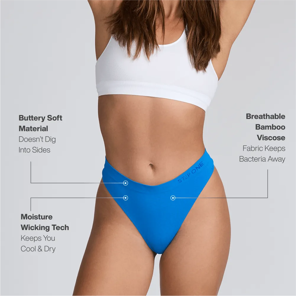 Women's SmoothFit Thong - Blue Lagoon