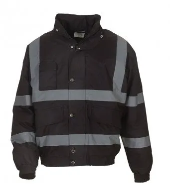 Yoko Hi-Vis Classic Bomber Jacket