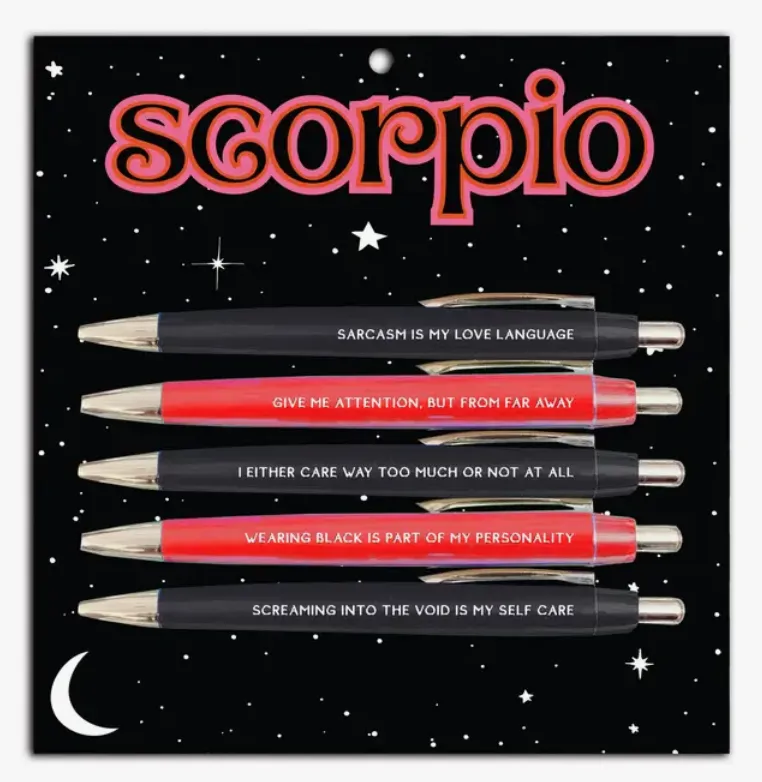 Zodiac Pen Set