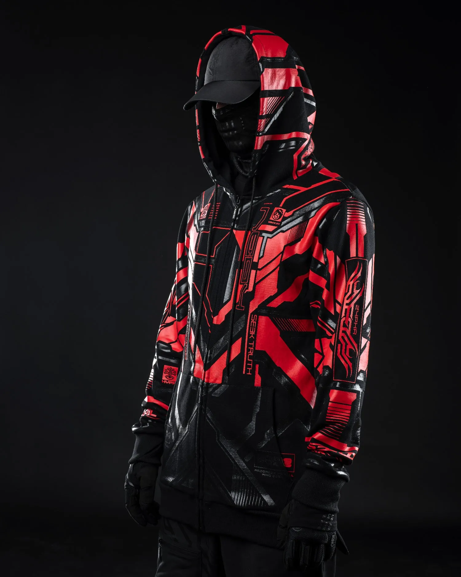 ZYPHR Zip-up Jacket ( Red )